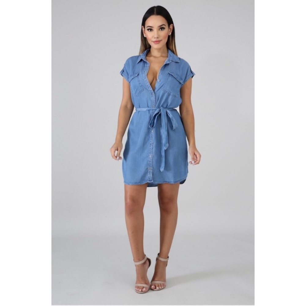 💙Last One 💙 Denim Dress